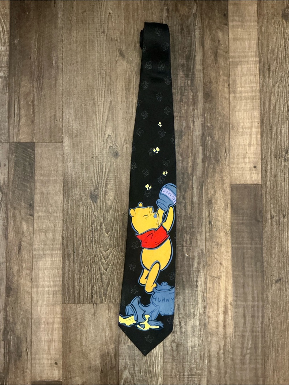 Disney Winnie the Pooh Honey Men's Necktie Tie Polyestor Vintage